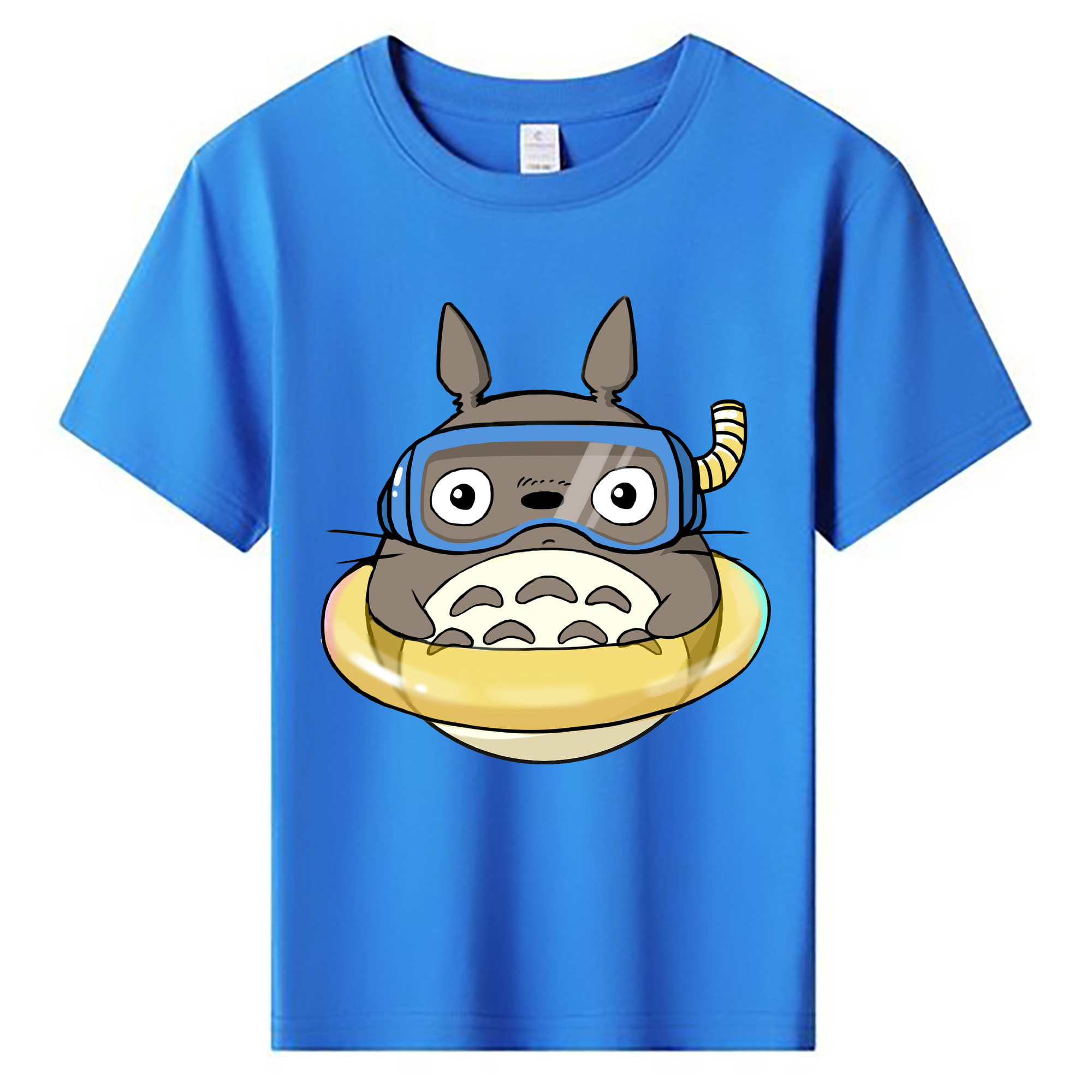 （画像用） となりのトトロ 草壁メイ 草壁サツキ My Neighbor Totoro Satsuki Kusakabe Mei Kusakabe 綿100％キッズTシャツ（フロントプリント）